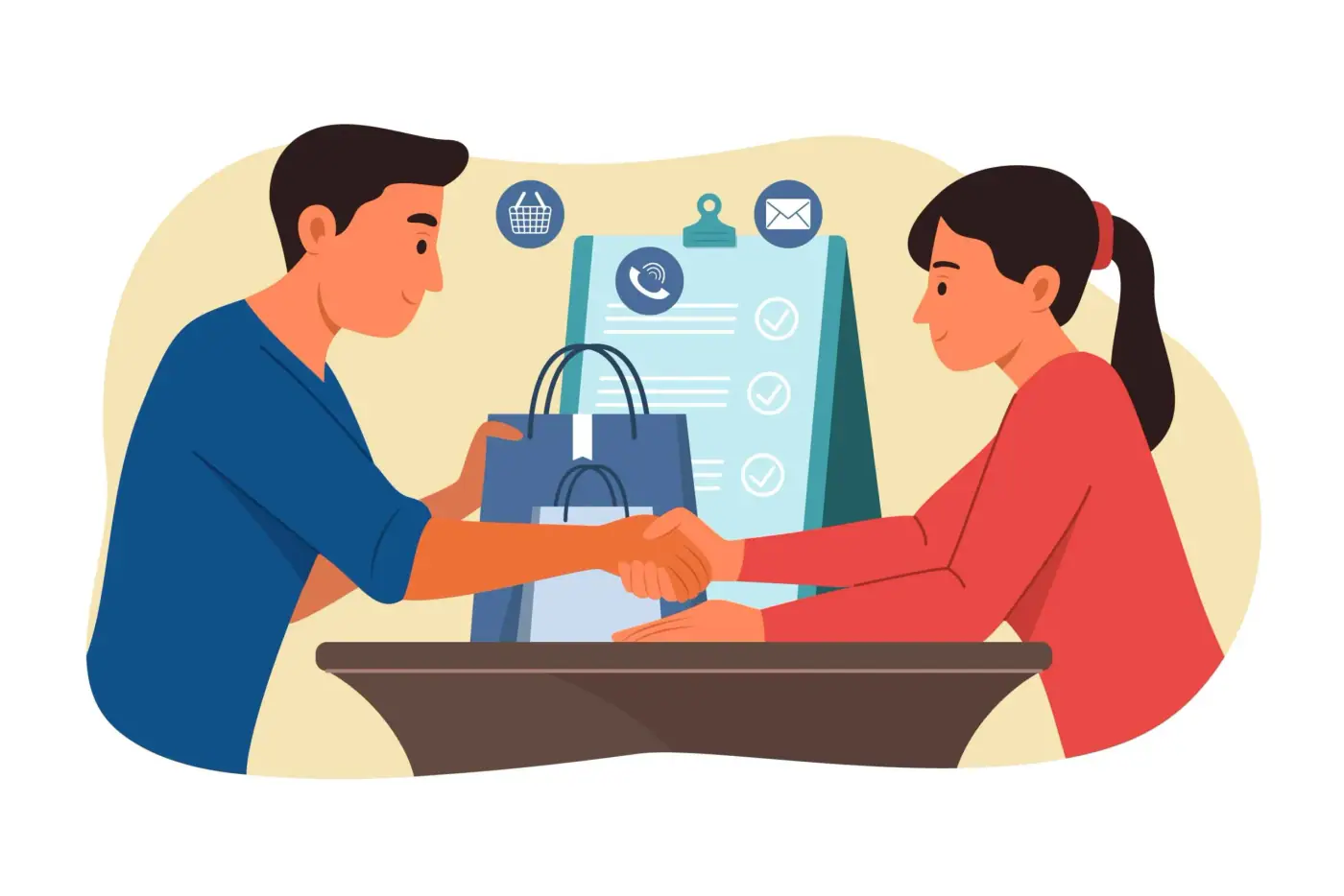 Customer loyalty yang membuat pelanggan kembali bertransaksi