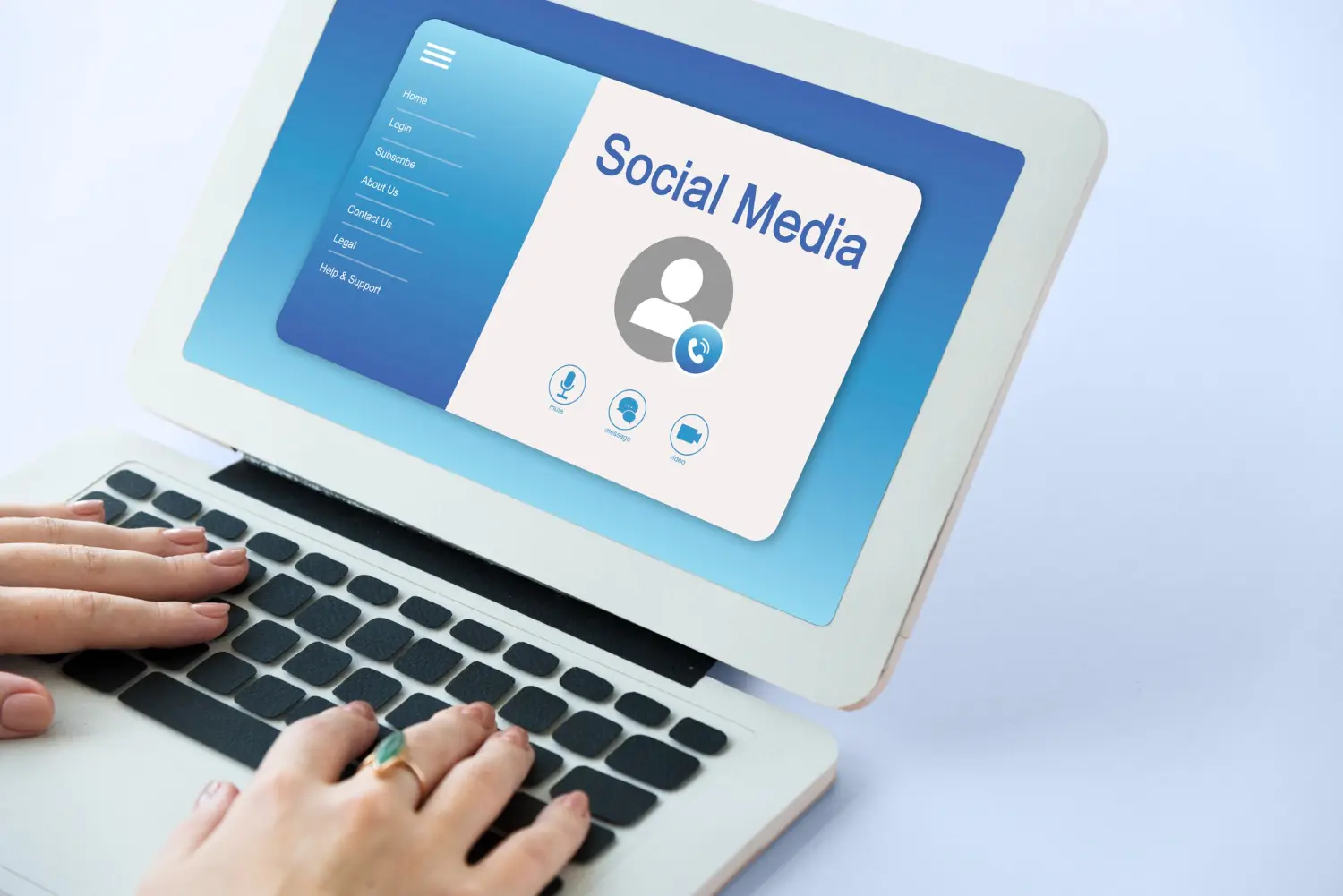 integrasi media sosial wordpress