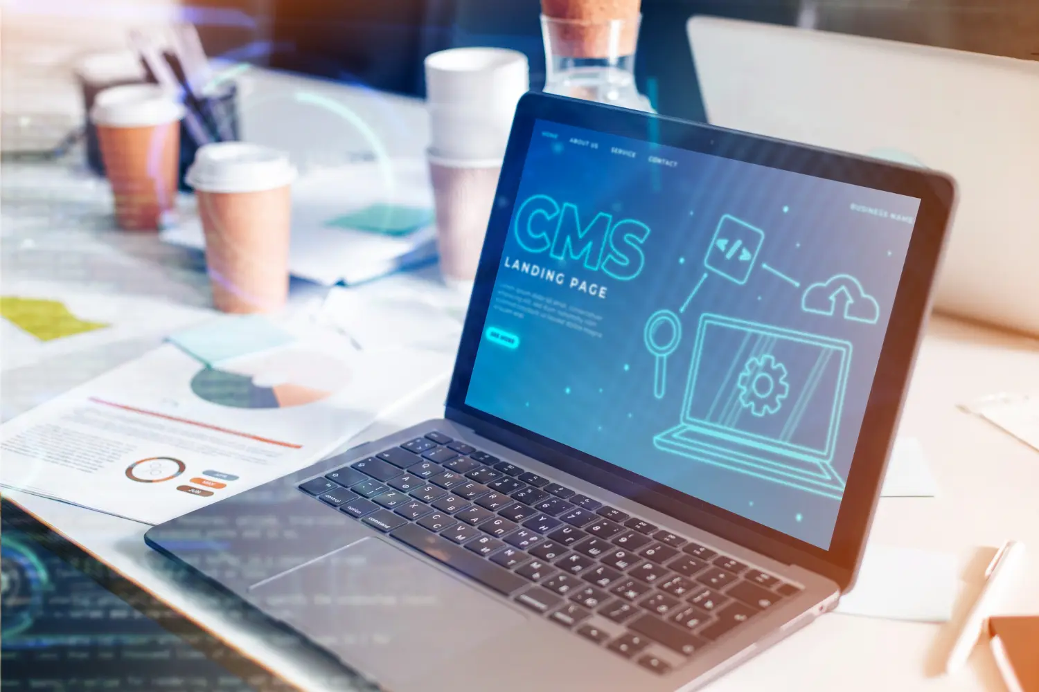 wordpress vs custom cms