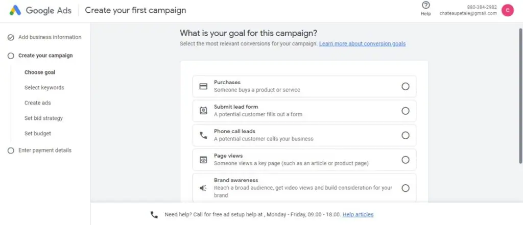 Tampilan google ads