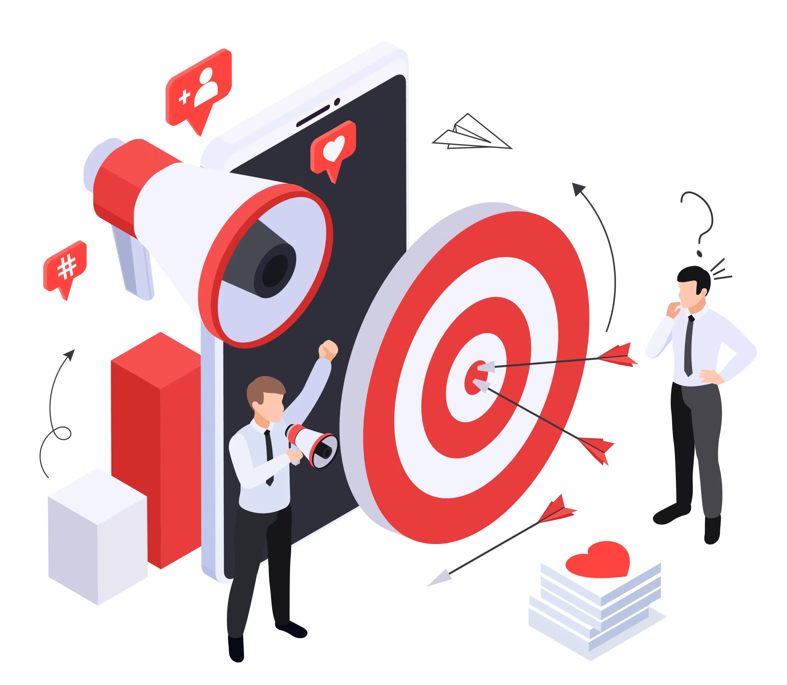 target audience dan target market