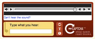 captcha berbasis audio