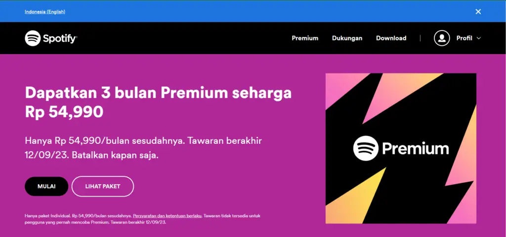 Contoh Click-Through Landing Page dan Product Detail Landing Page
