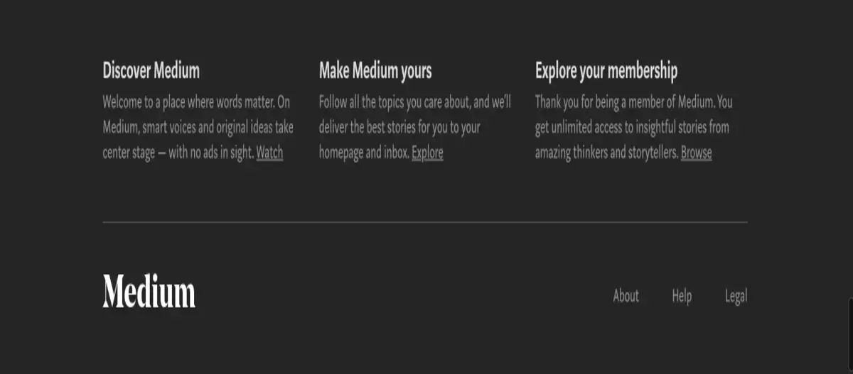 Contoh Contextual Footer