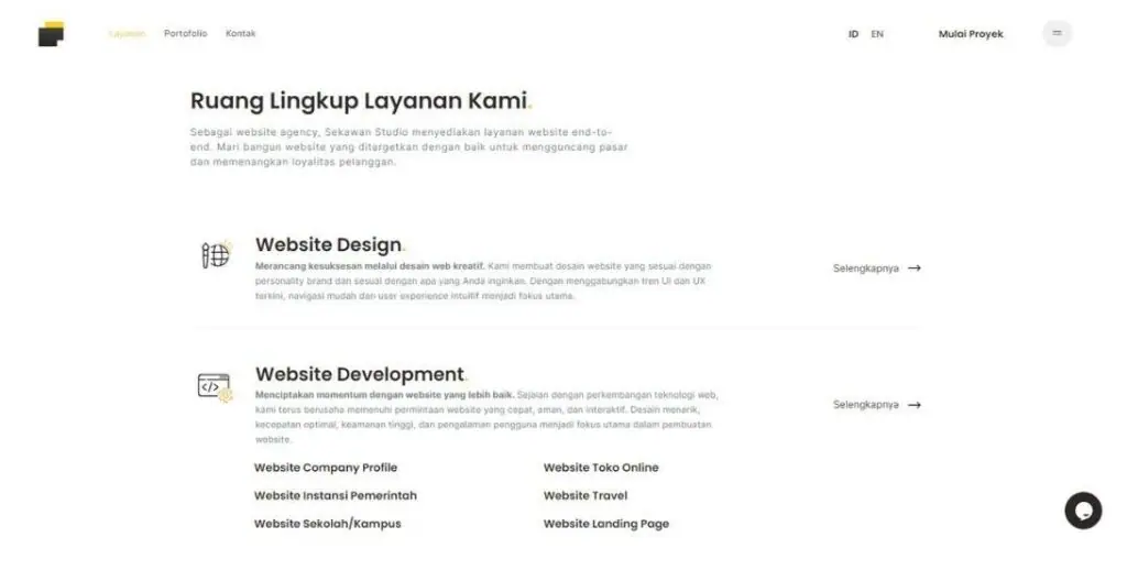 product page