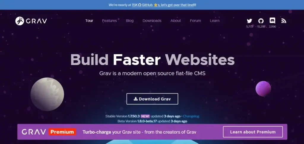 Grav CMS