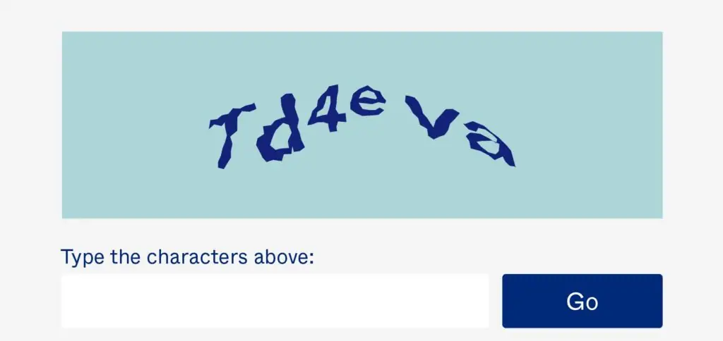 recaptcha berbasis text