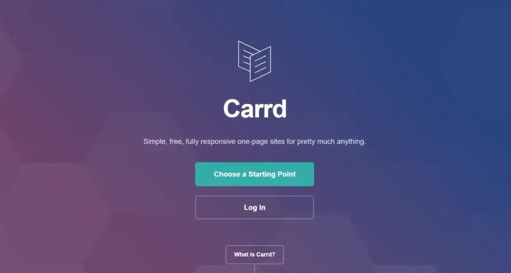 website Carrd.Co