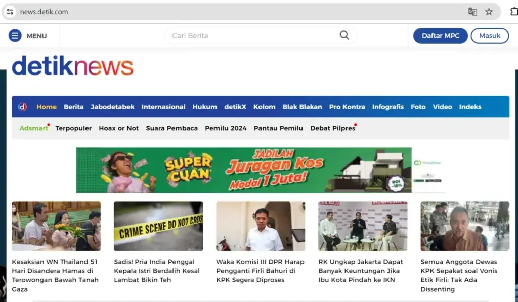 website berita wordpress