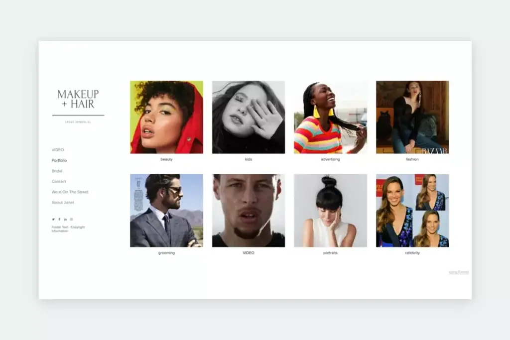 cara membuat portofolio digital