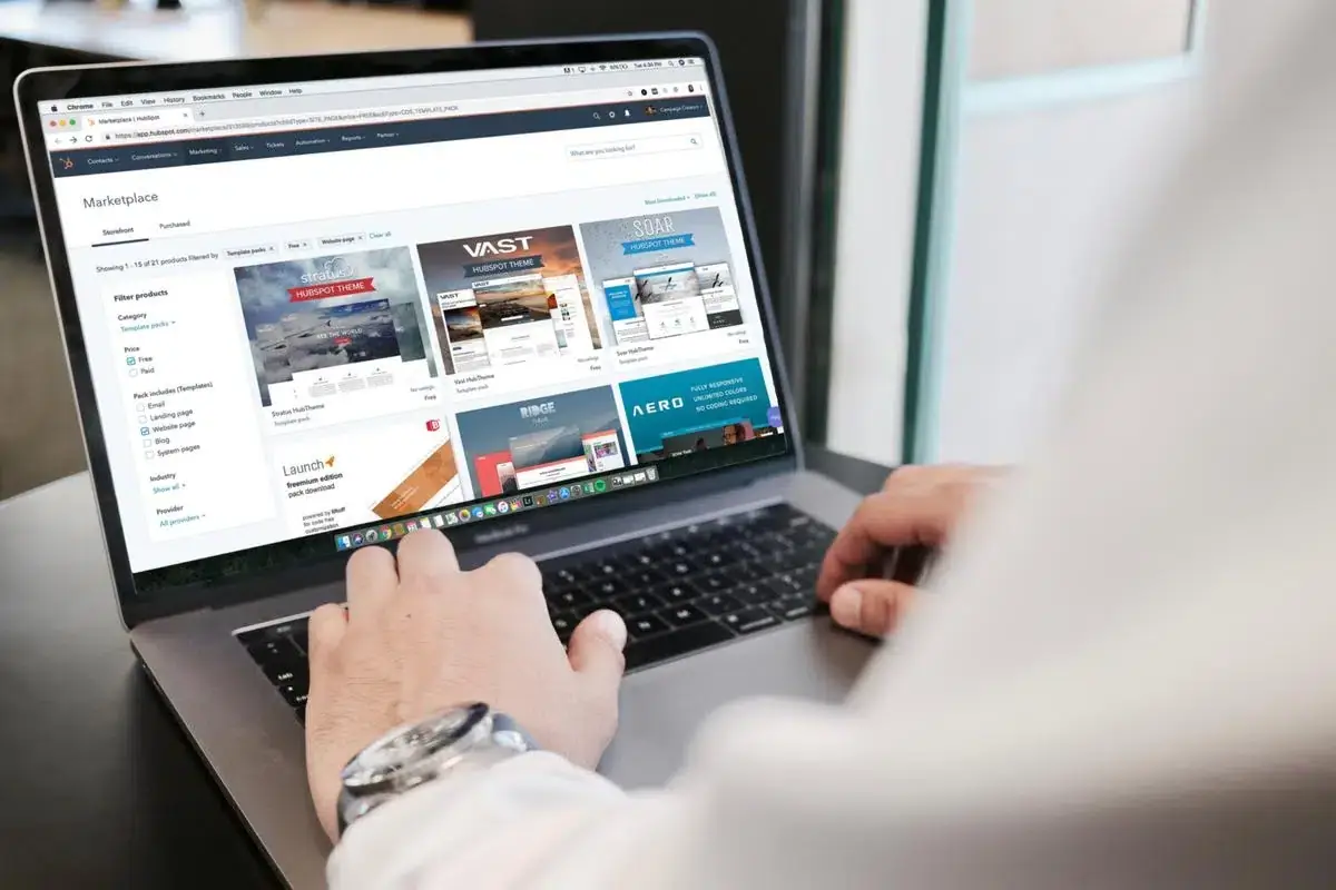 people using laptop