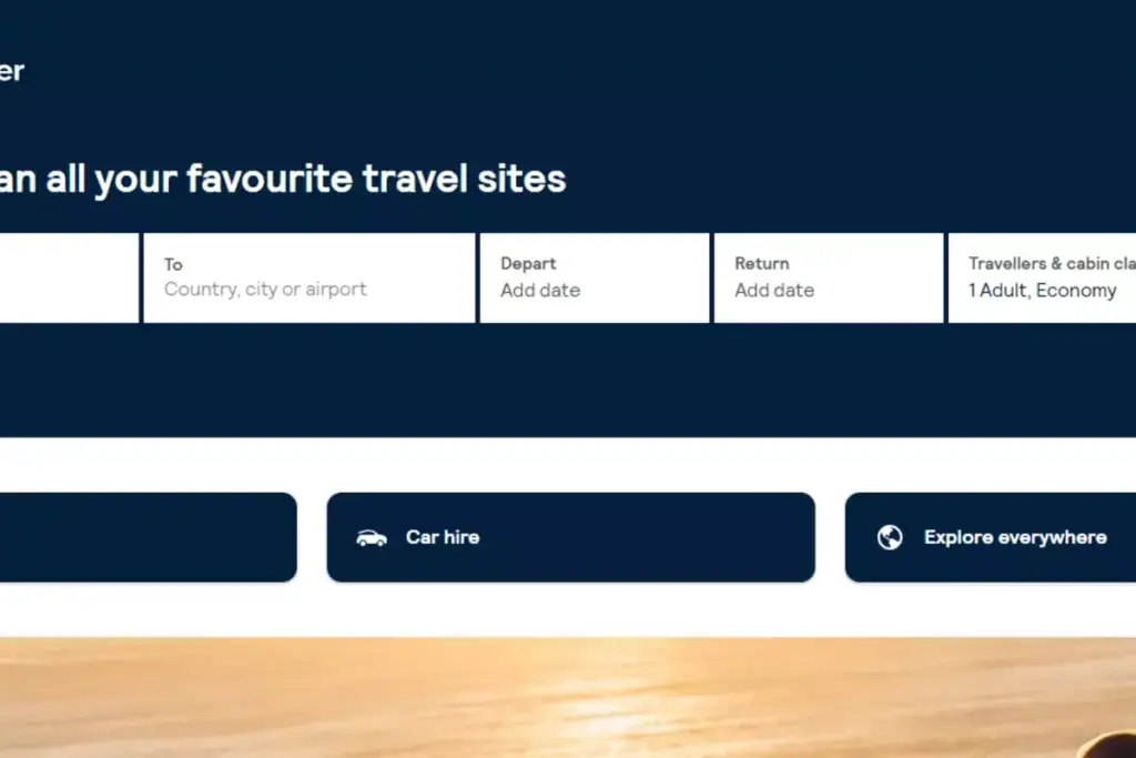 gambar situs web skyscanner
