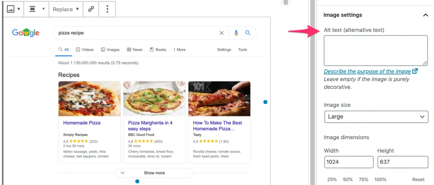 cara optimasi gambar di blog dengan menulis alt text