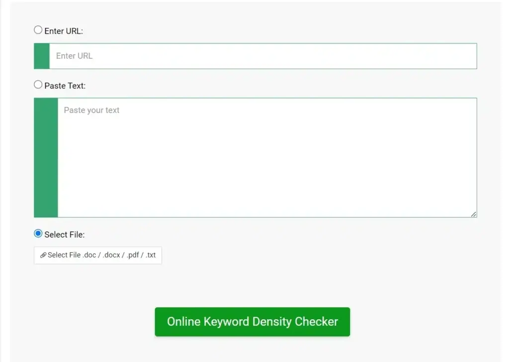 keyword density checker