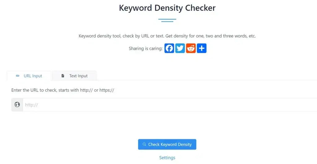 keyword density checker dengan check SERP