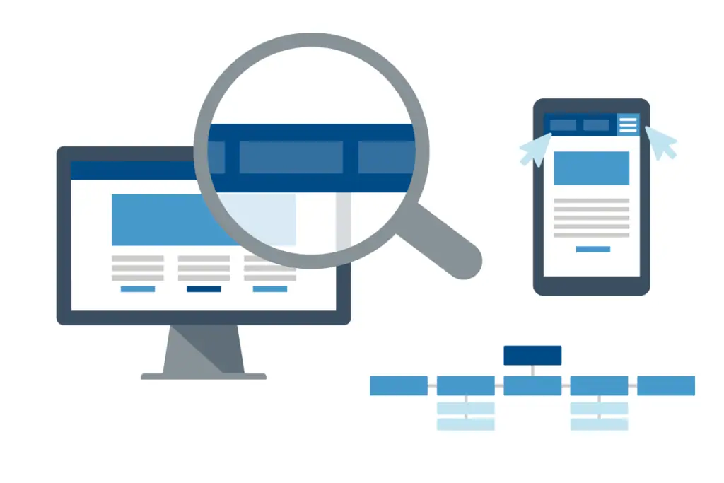 contoh navigasi user friendly untuk website minimum viable product