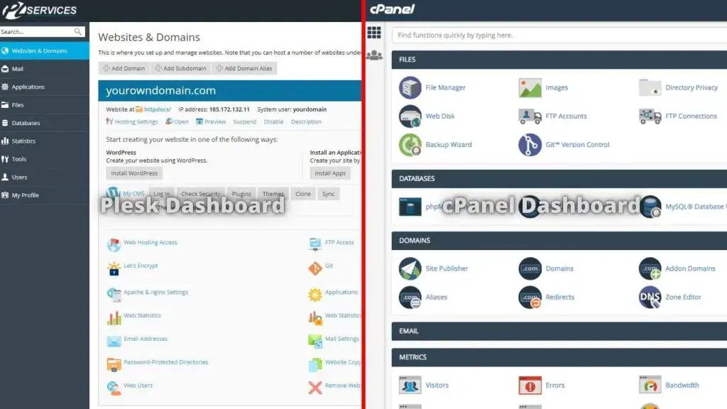 perbandingan plesk vs cpanel
