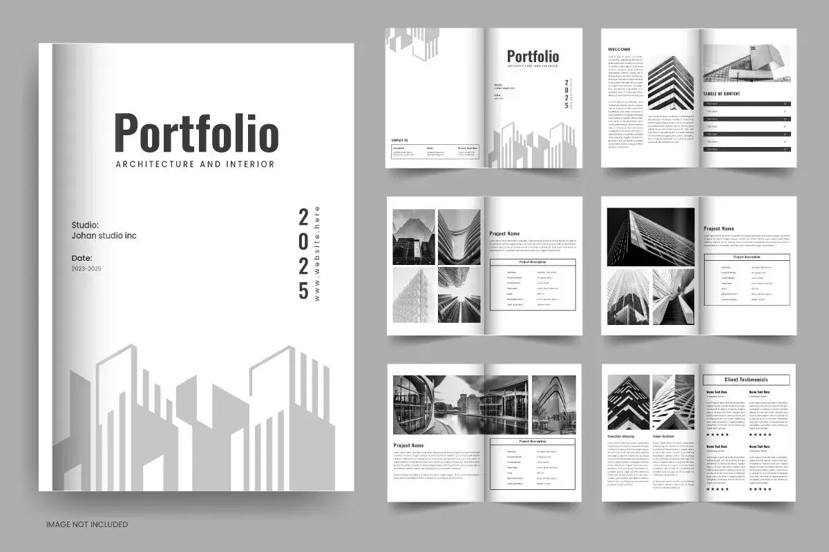 cara membuat portofolio fisik