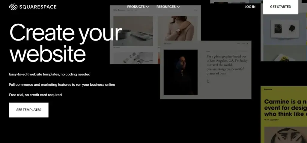 Squarespace CMS