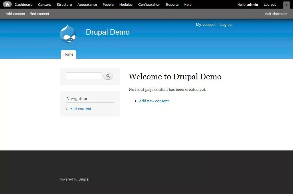 Tampilan Drupal
