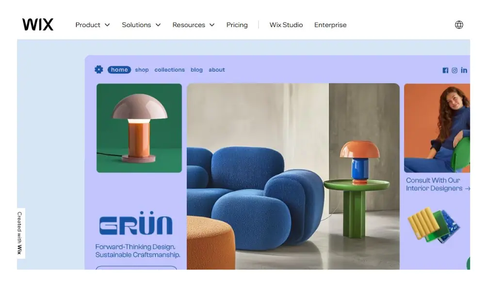 cara memilih website builder seperti wix
